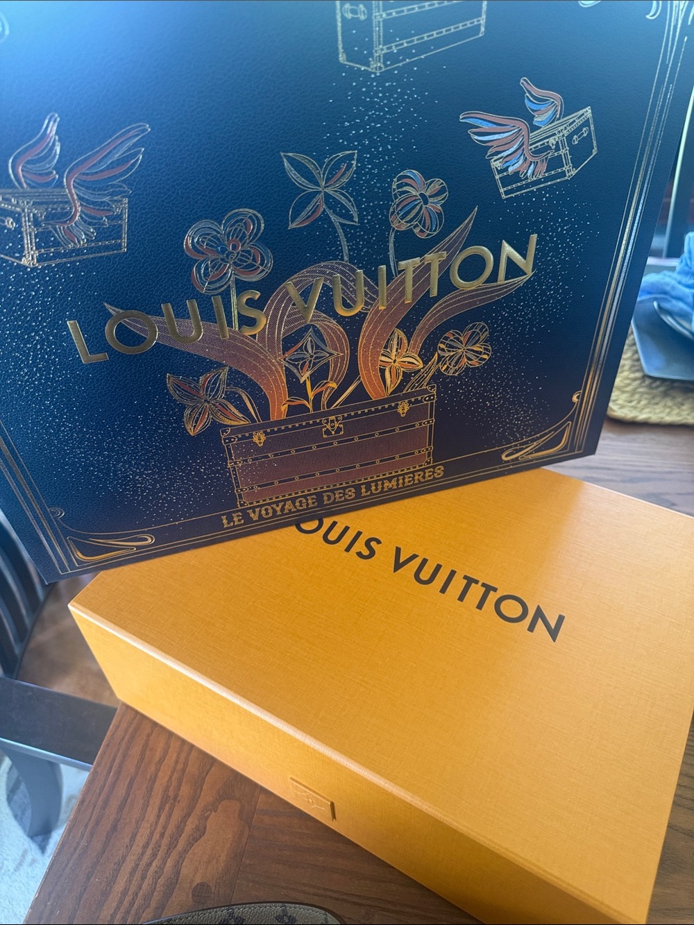 Louis Vuitton Two-Tone Monogram Pochette in Brown and Dark Brown - Picture 7 of 7